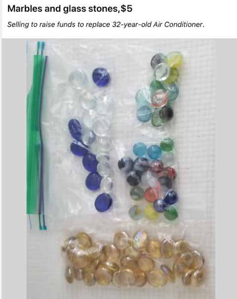 MARBLES AND STONES $5